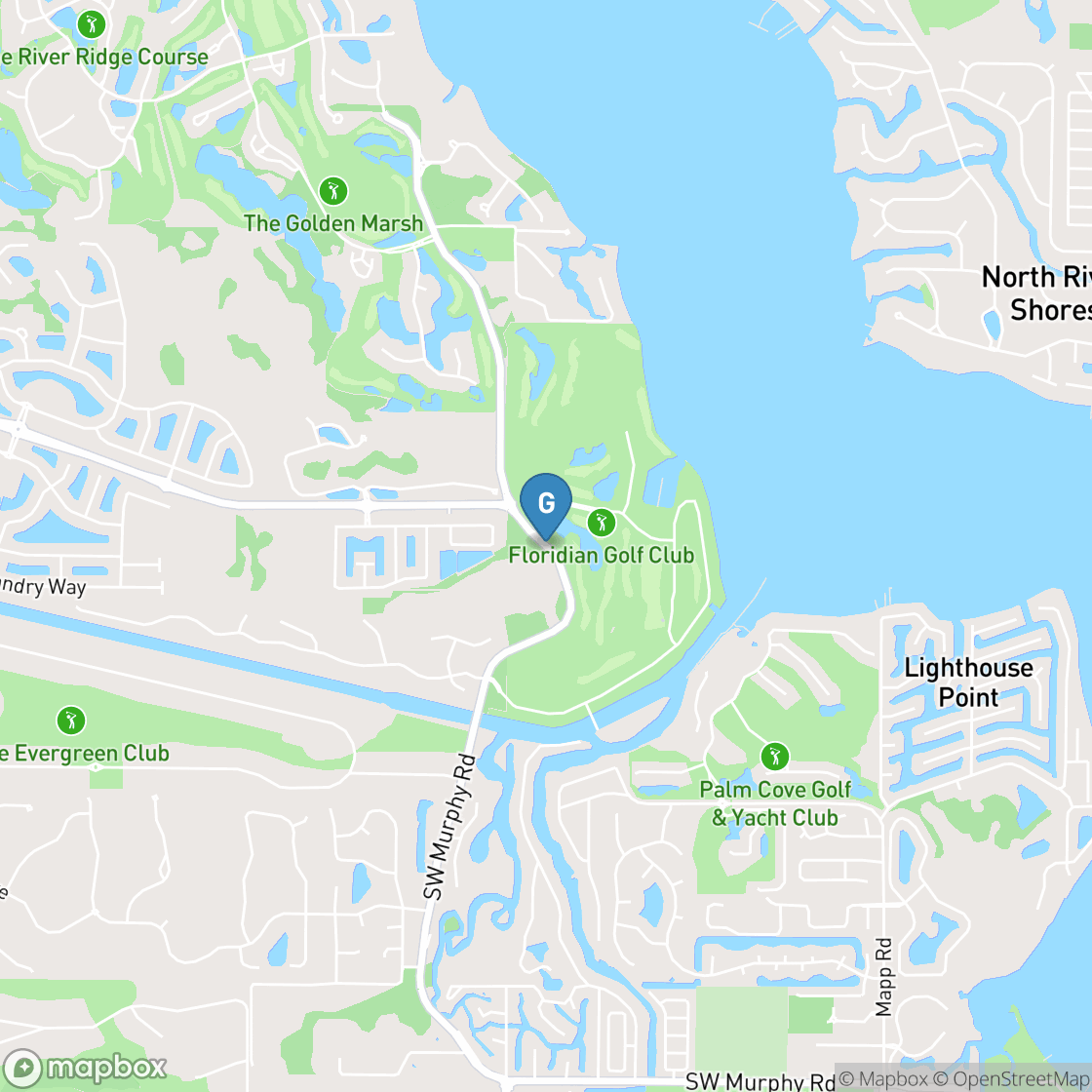 Map of Floridian Yacht & Golf Club