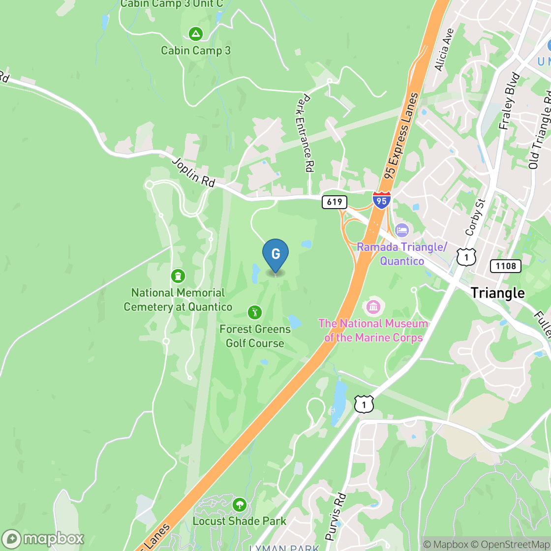 Map of Forest Greens Golf Club