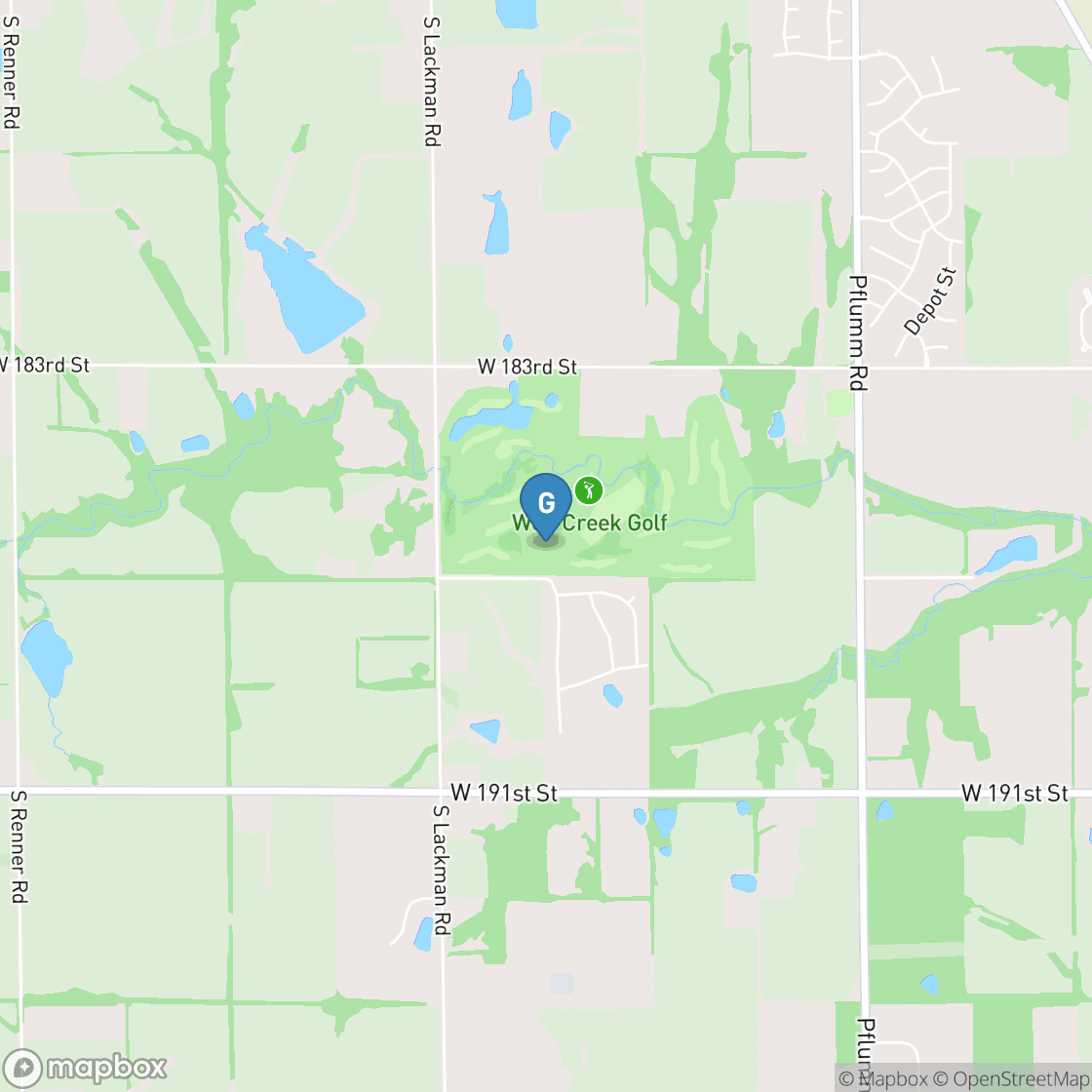 Map of Wolf Creek Golf Club