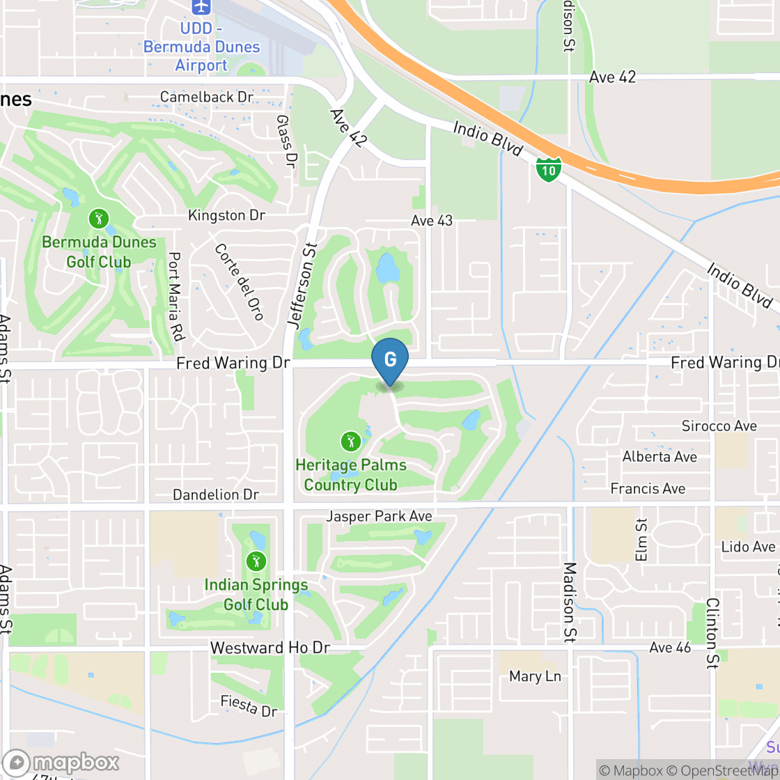 Map of Heritage Palms Golf Club