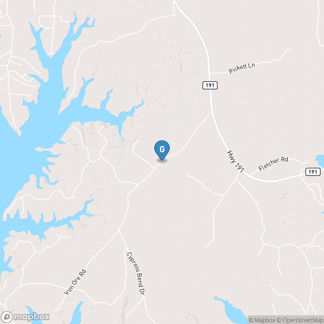 Map of Cypress Bend Golf Club At Cypress Bend Golf Resort