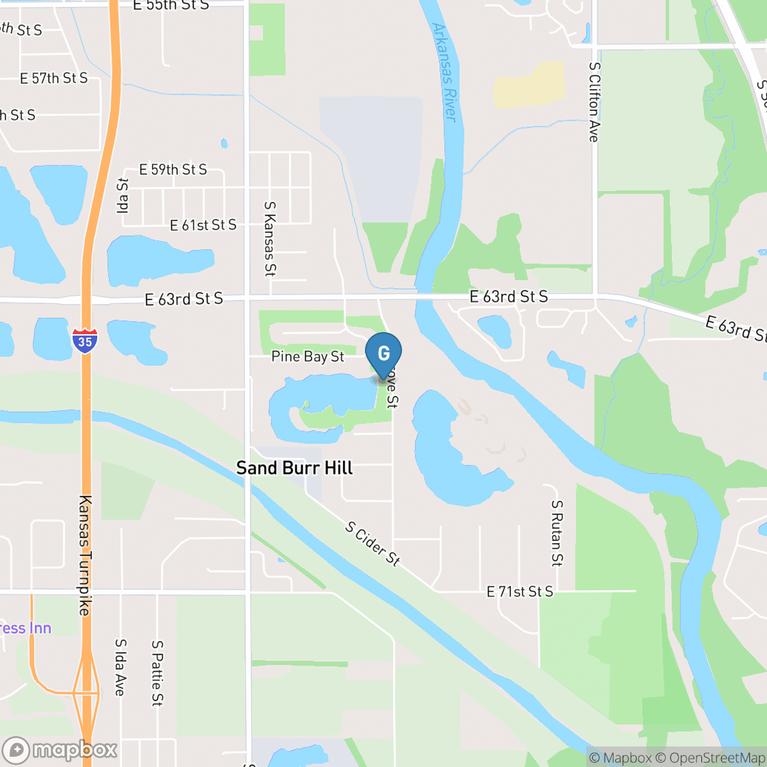 Map of Pine Bay Golf Course