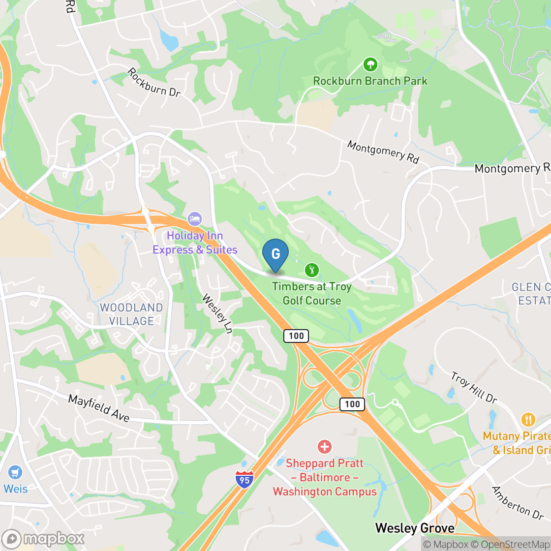 Map of The Timbers at Troy