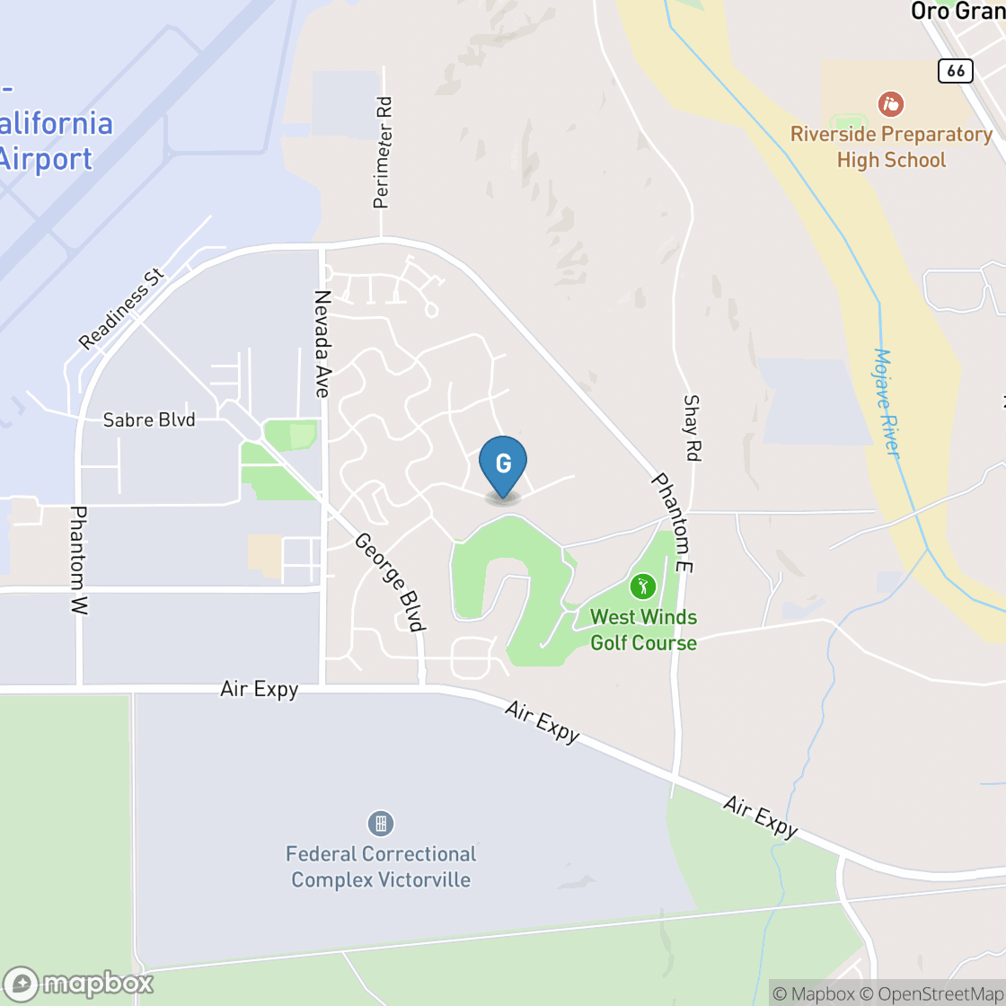 Map of Westwinds Golf Course