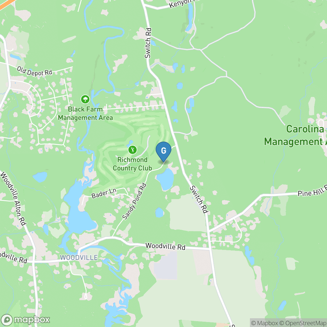 Map of Richmond Country Club