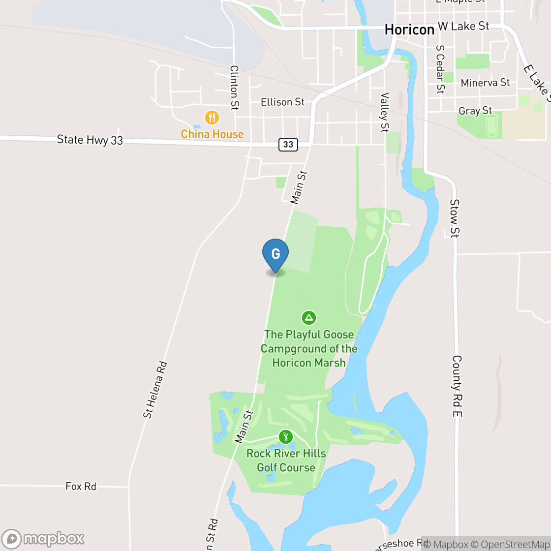 Map of Rock River Hills Golf Club