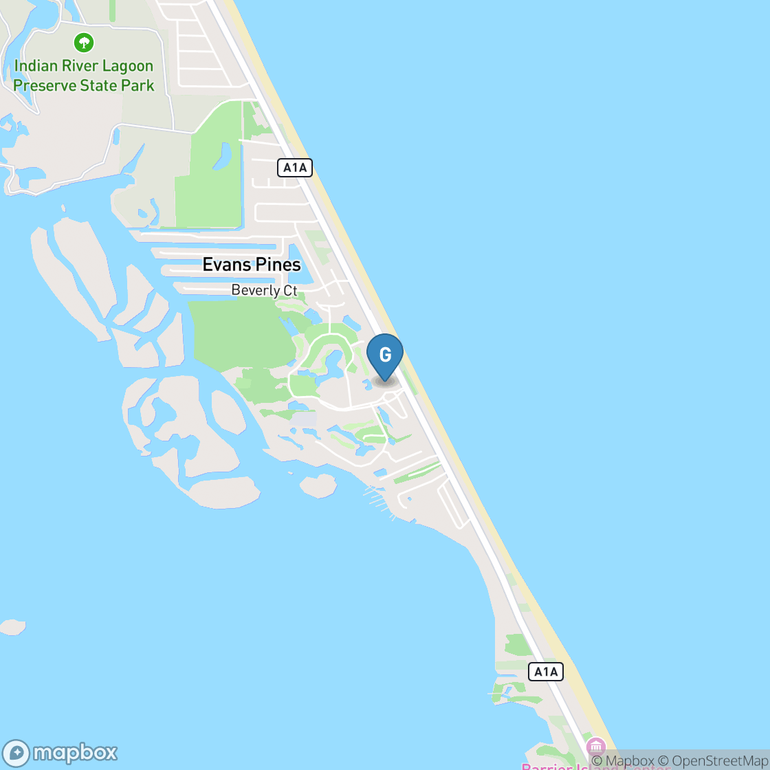 Map of Aquarina Country Club