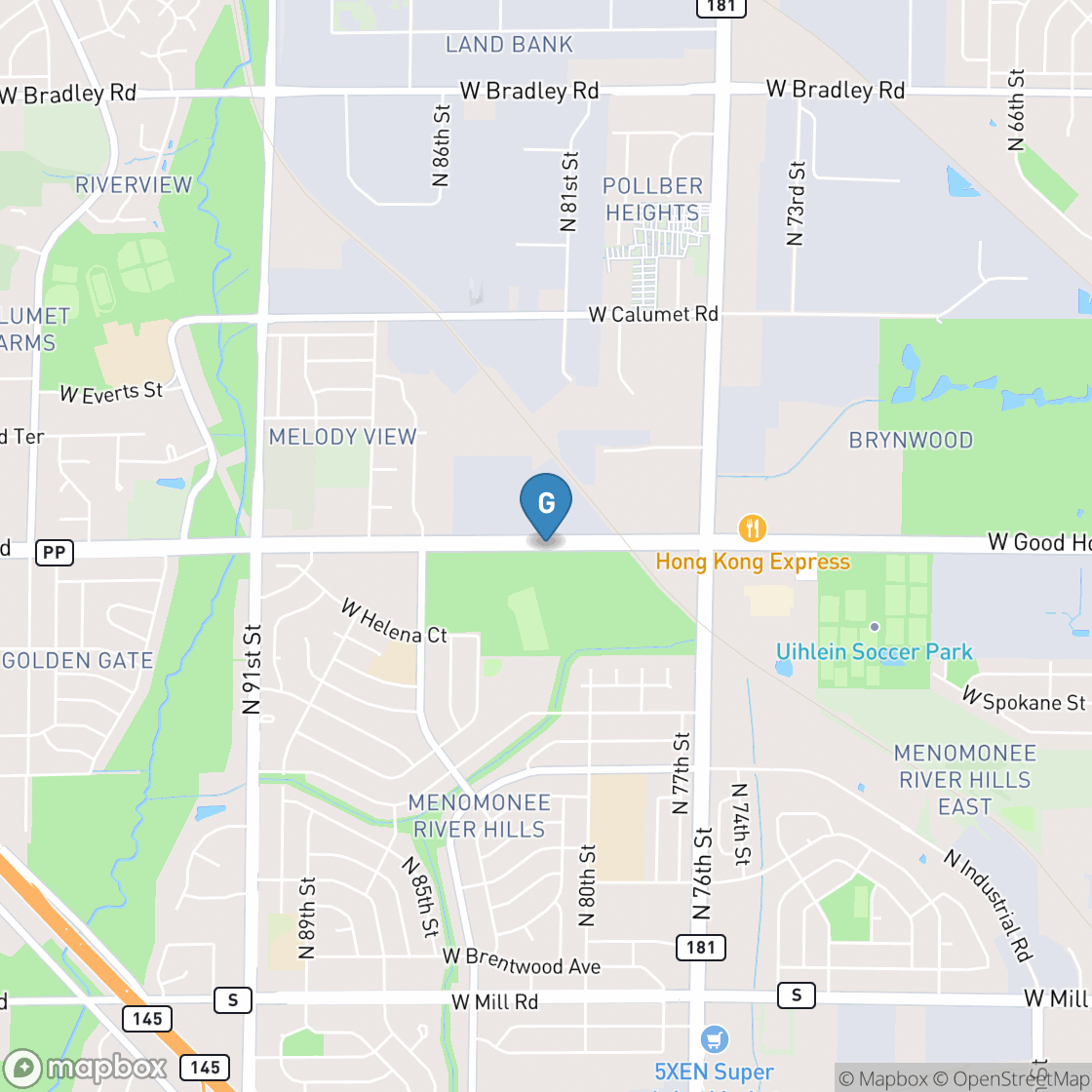 Map of Noyes Park Golf Course