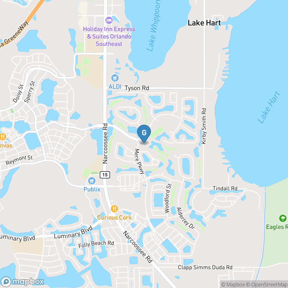 Map of Eagle Creek Golf Club