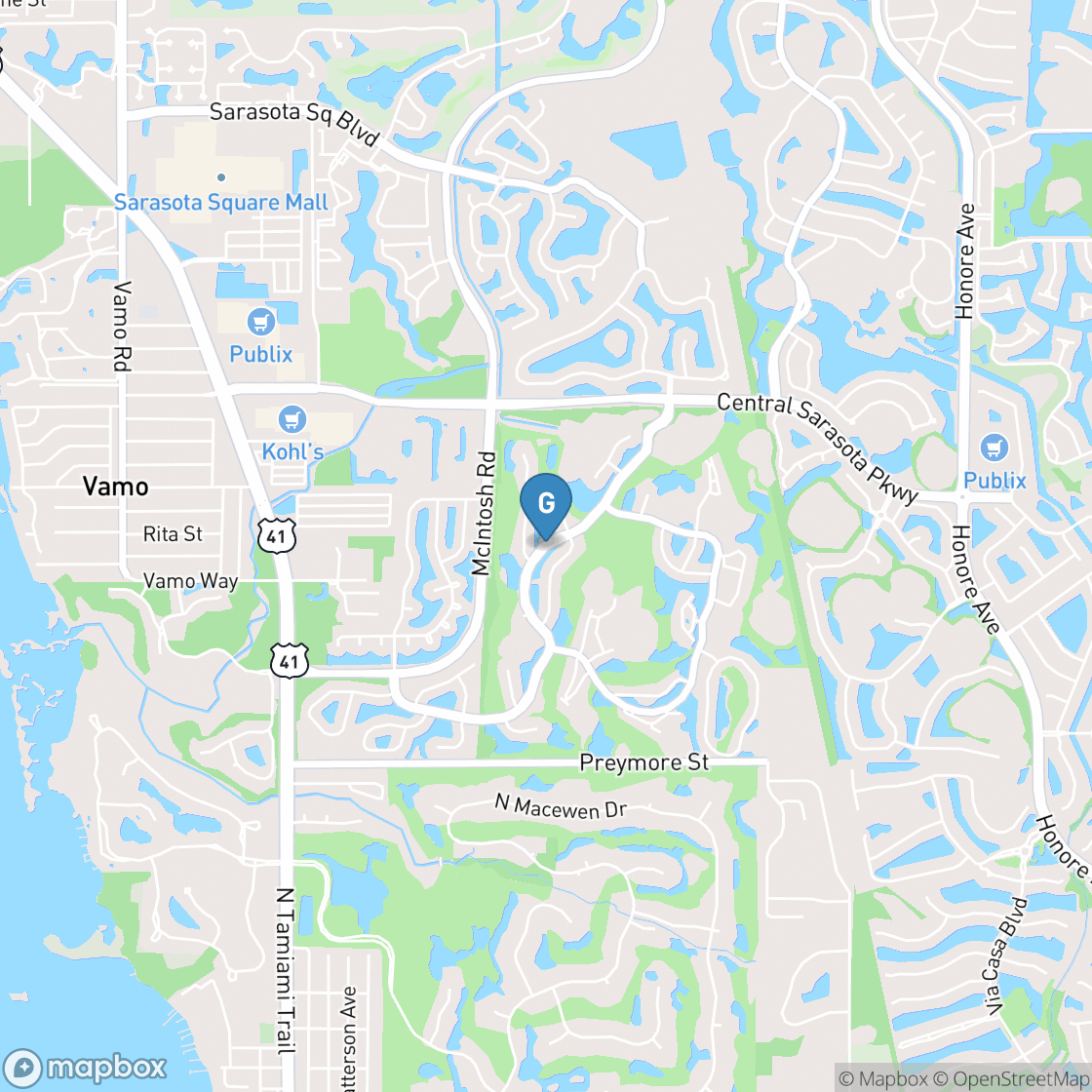 Map of Stoneybrook Golf & Country Club