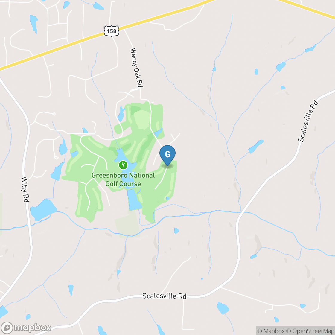 Map of Greensboro National Golf Club