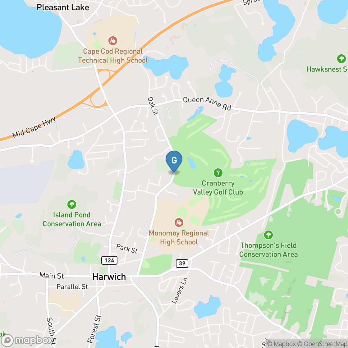 Map of Cranberry Valley