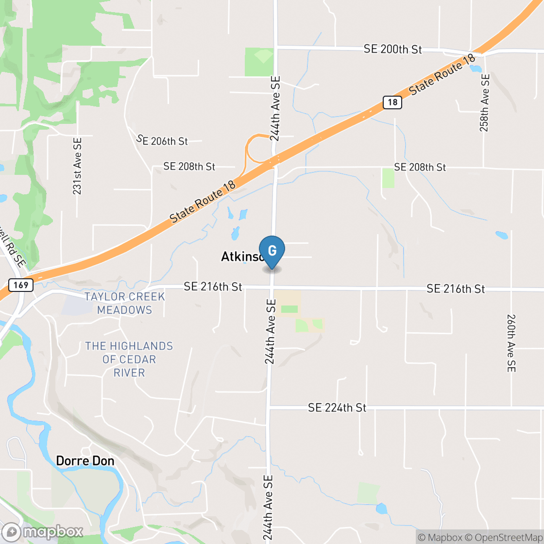 Map of The Links at Olson Mansion