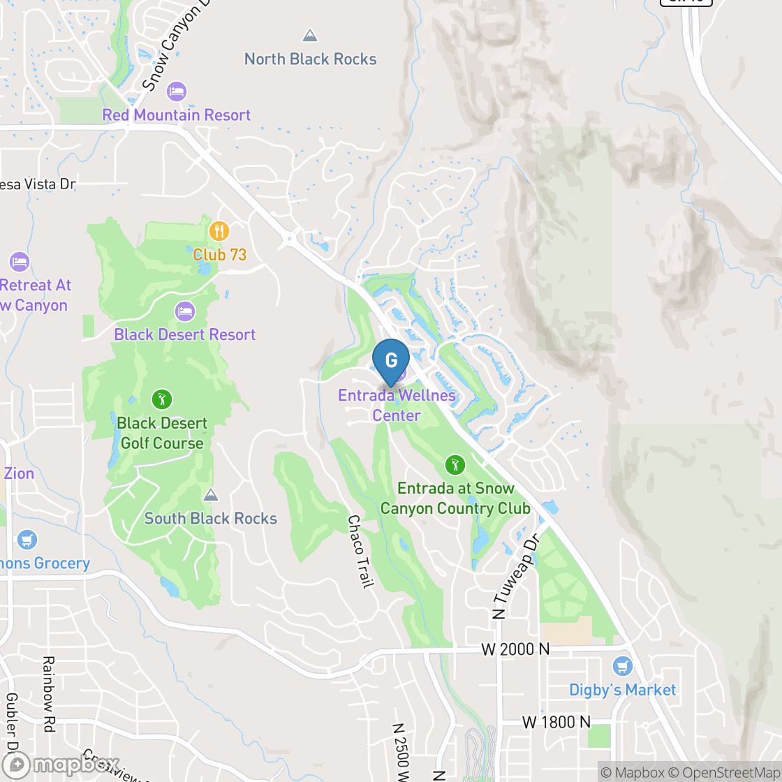 Map of Entrada at Snow Canyon