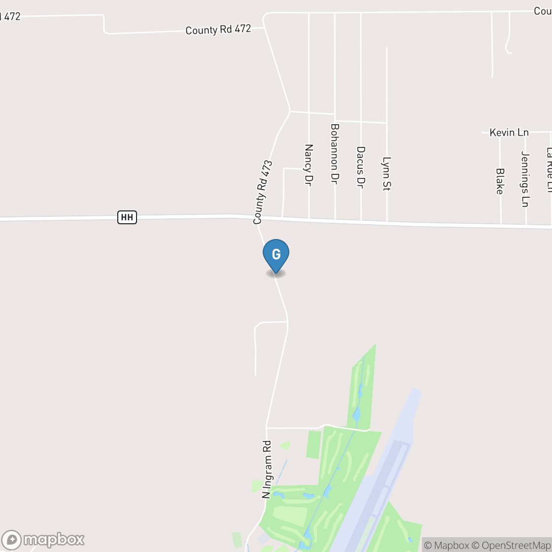 Map of Bootheel Golf Club