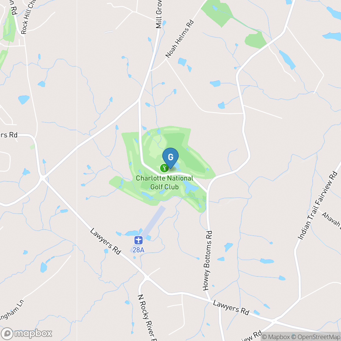 Map of Charlotte National Golf Course