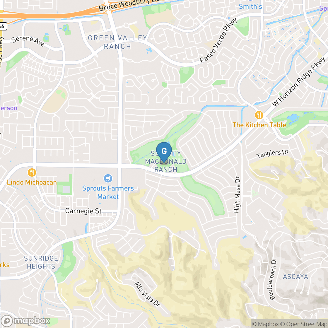 Map of Desert Willow Golf Course