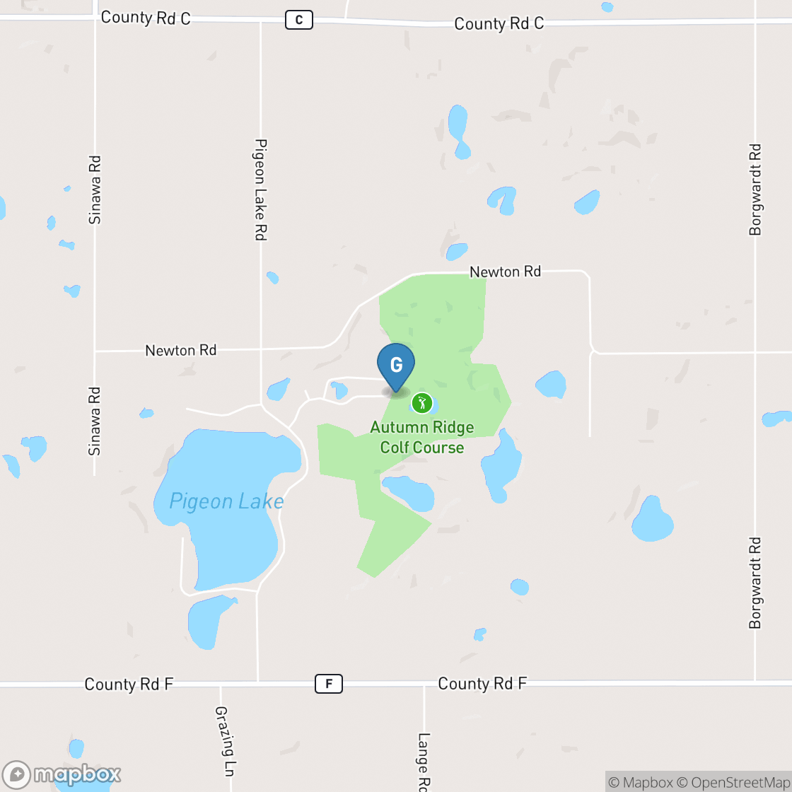 Map of Autumn Ridge Golf Club