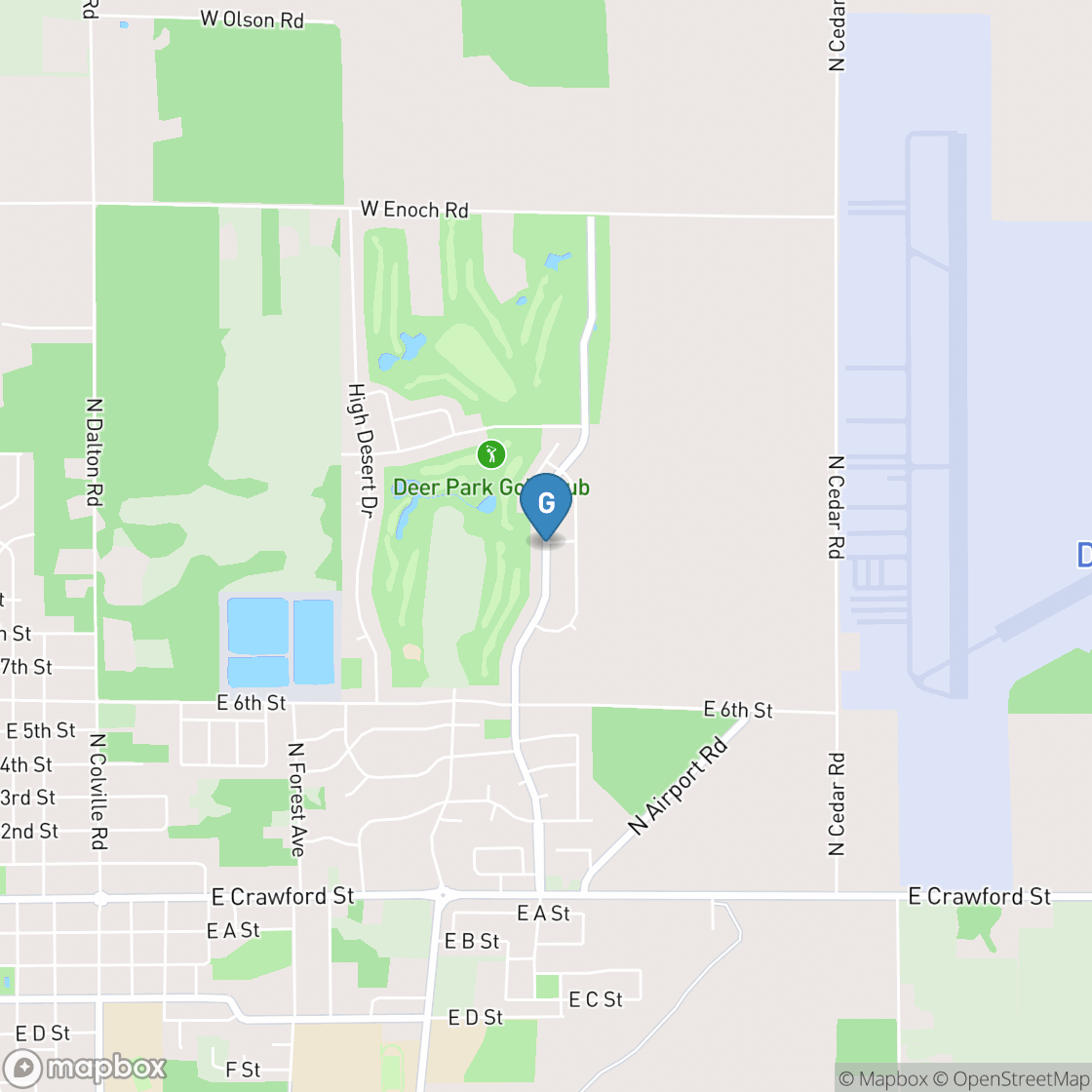 Map of Deer Park Golf Club
