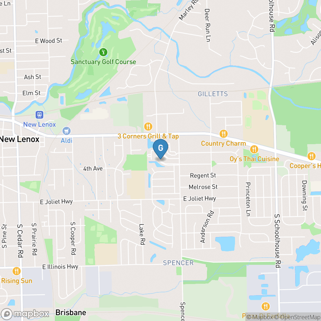 Map of Sanctuary Golf Club