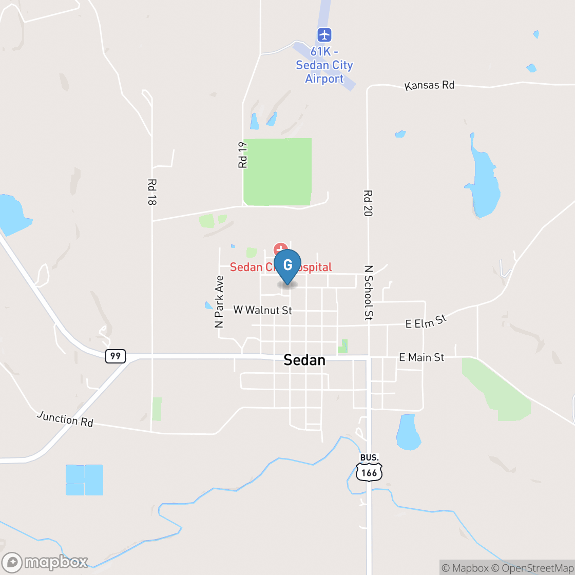 Map of Sedan Country Club