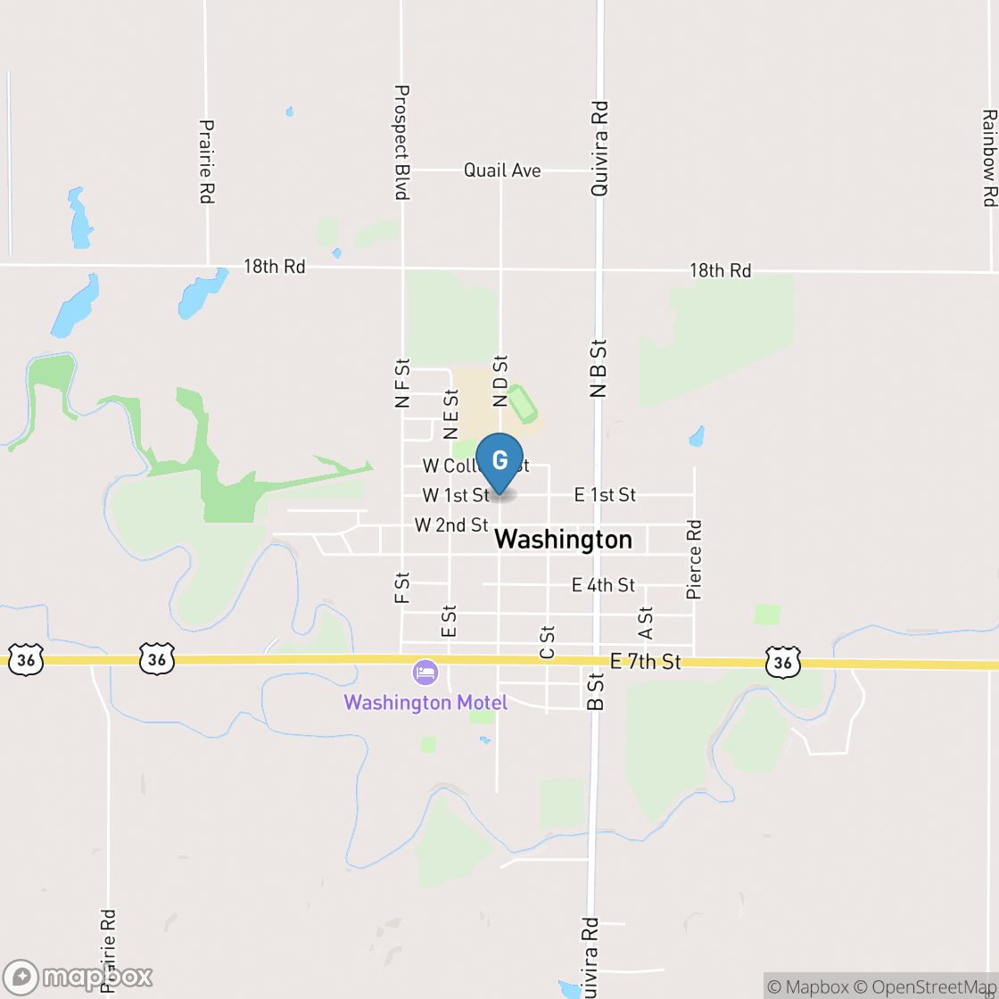 Map of Cedar Hills Golf Course