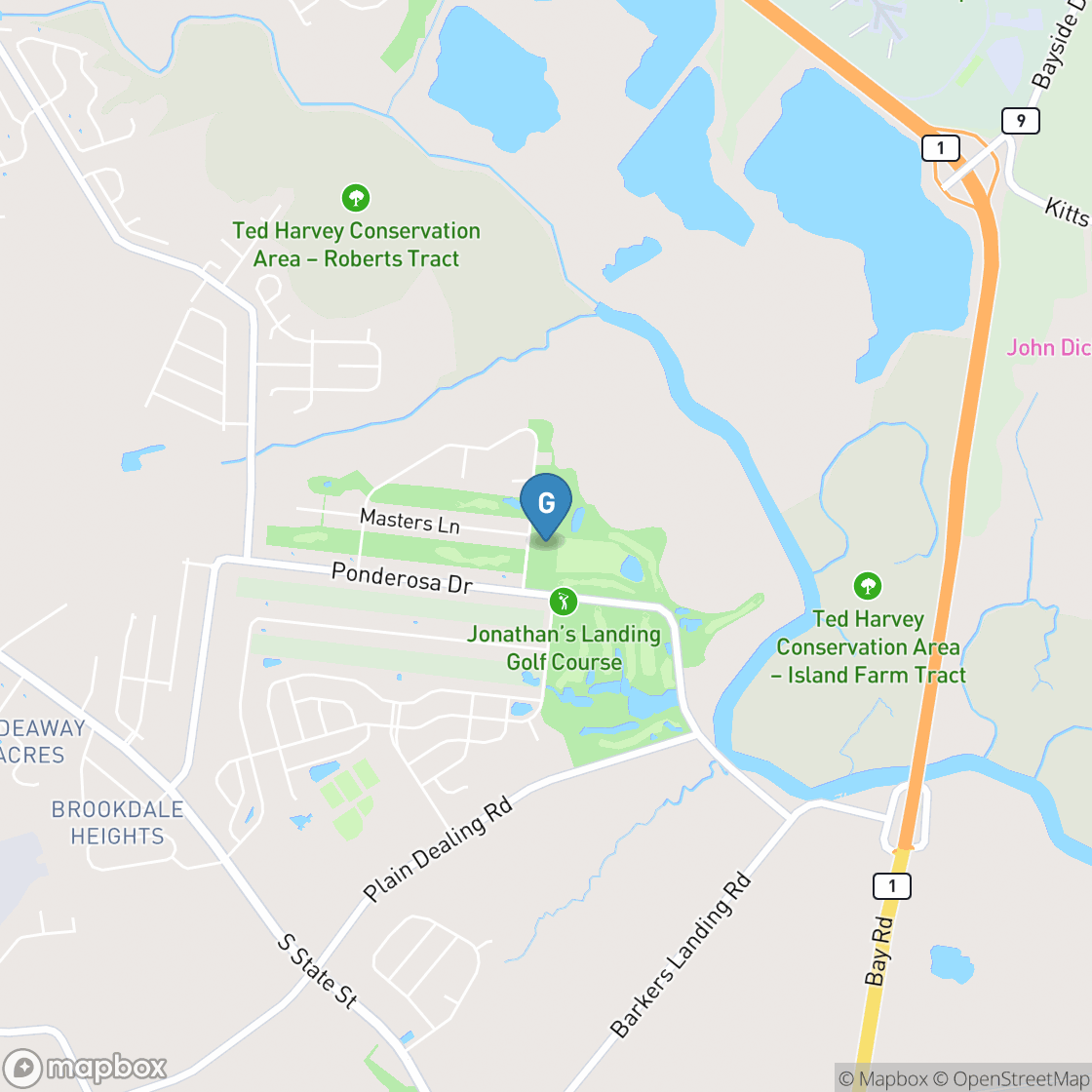 Map of Jonathan's Landing