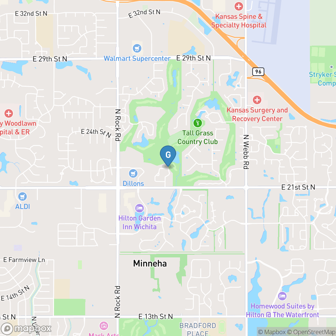 Map of Tallgrass Country Club